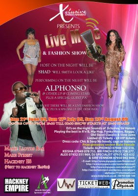 LIVE MIC 21st June, 12th July, & 23rd August 09